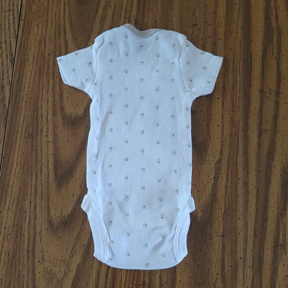 3-Pack Gerber Baby Boy Bear Print Onesies Short Sleeve Size Newborn - Picture 6 of 10